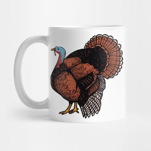 Turkey Illustration Mug